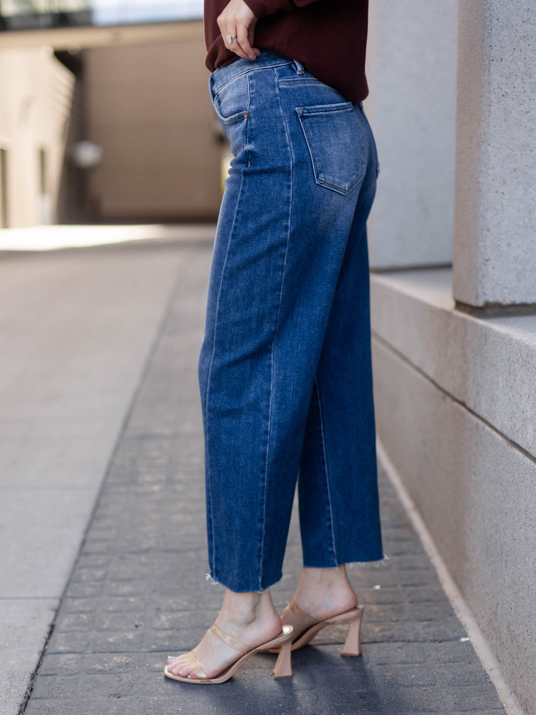 barrel jeans