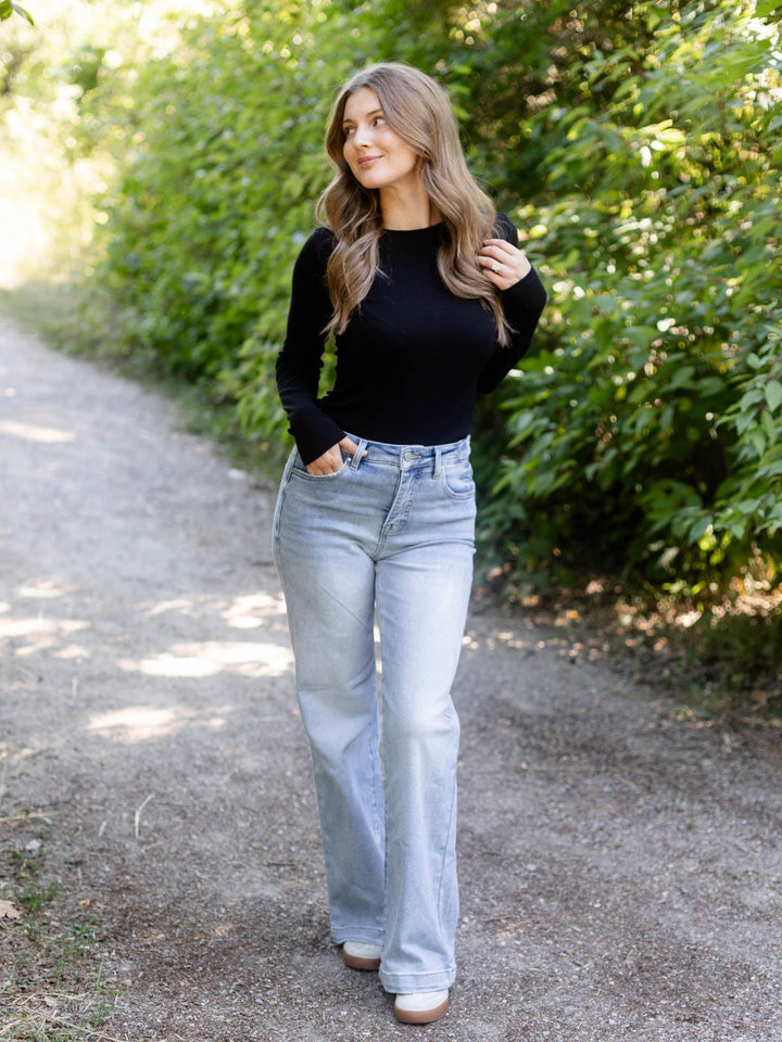 RISEN Light Stretchy Adjustable Waistband Jean