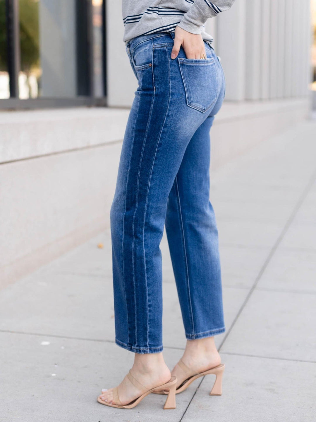 RISEN Medium Combo Tummy Control Low Rise Contrast Side