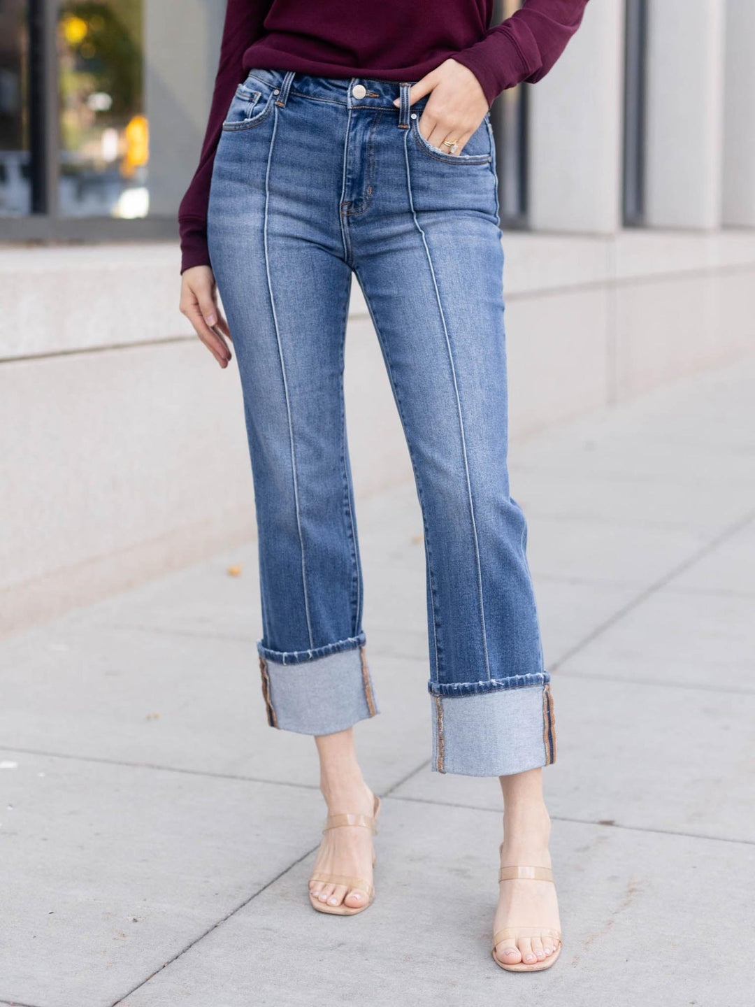 RISEN Medium Stretchy High Rise Ankle Cuff