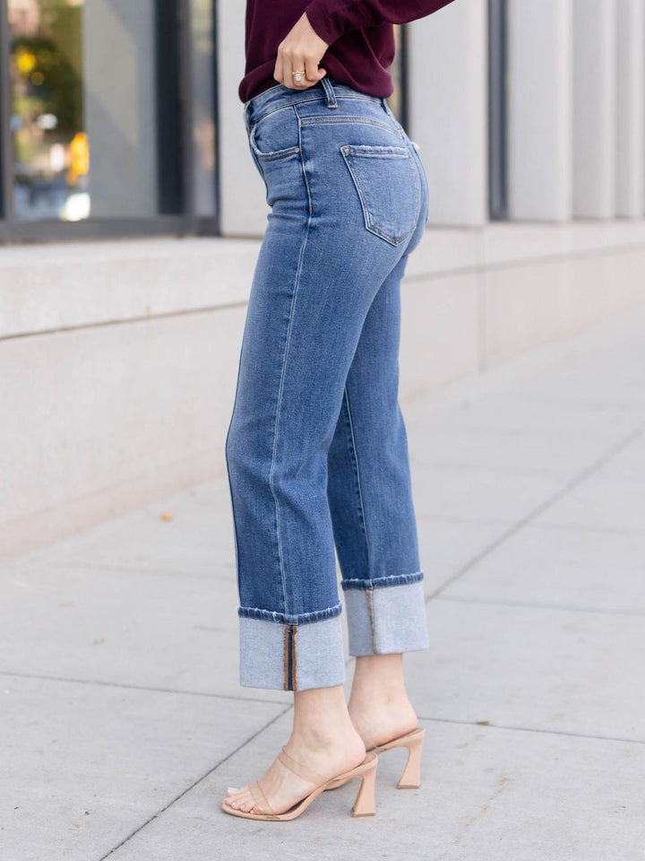 RISEN Medium Stretchy High Rise Ankle Cuff