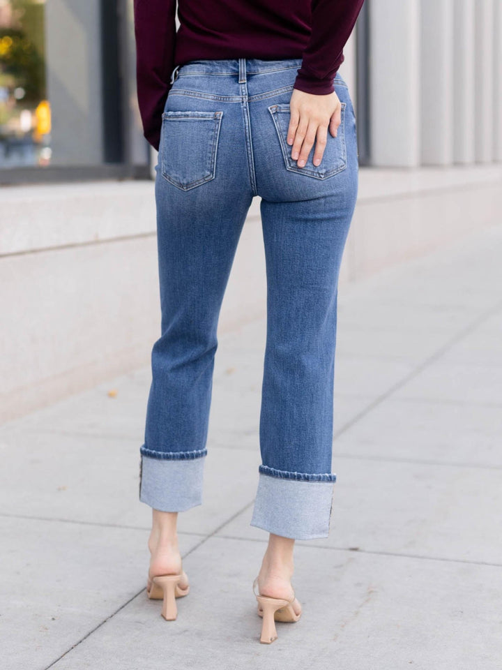 RISEN Medium Stretchy High Rise Ankle Cuff