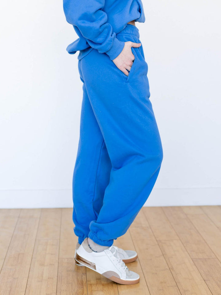 royal blue joggers