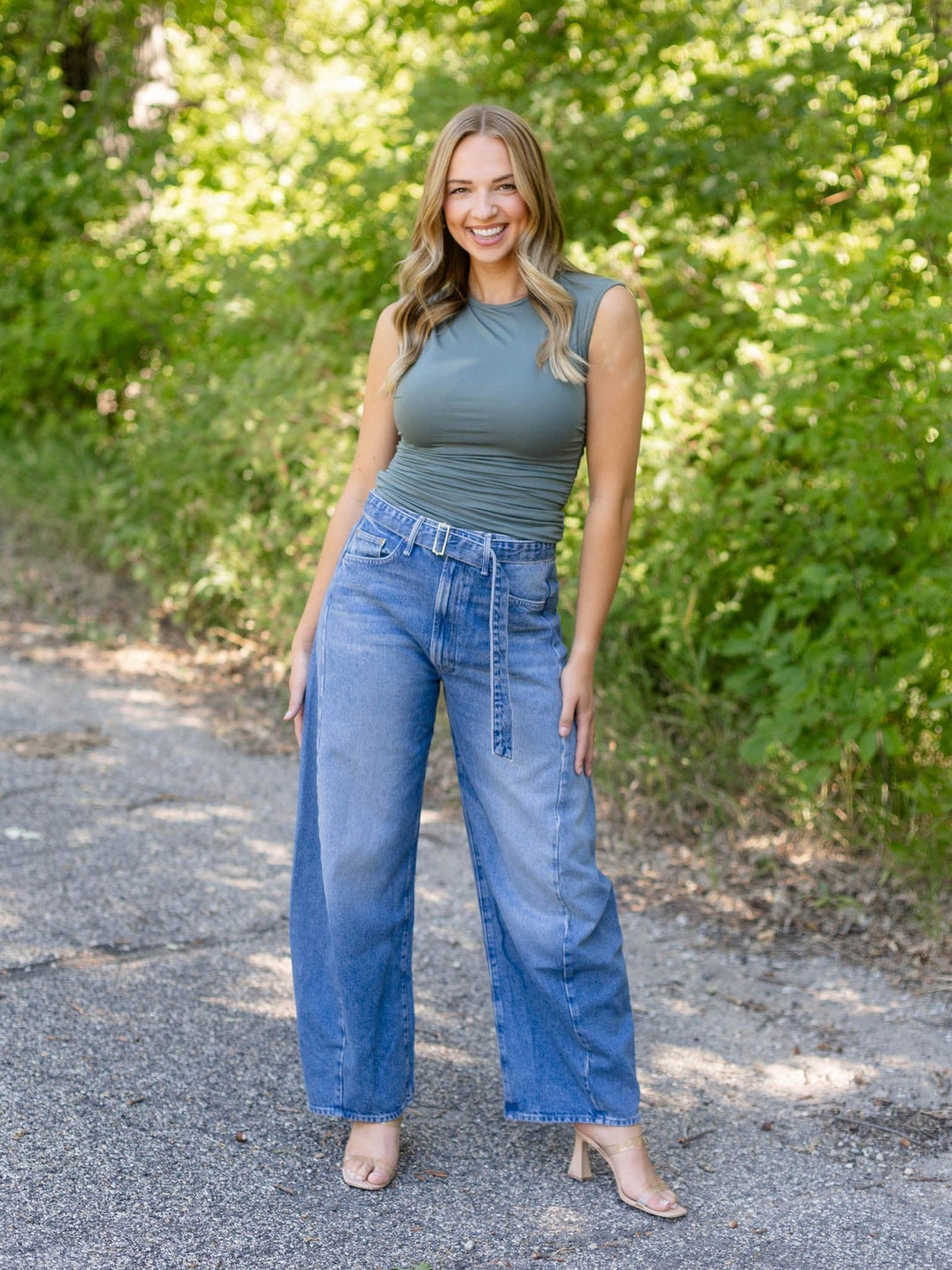 Ruched Tank Top