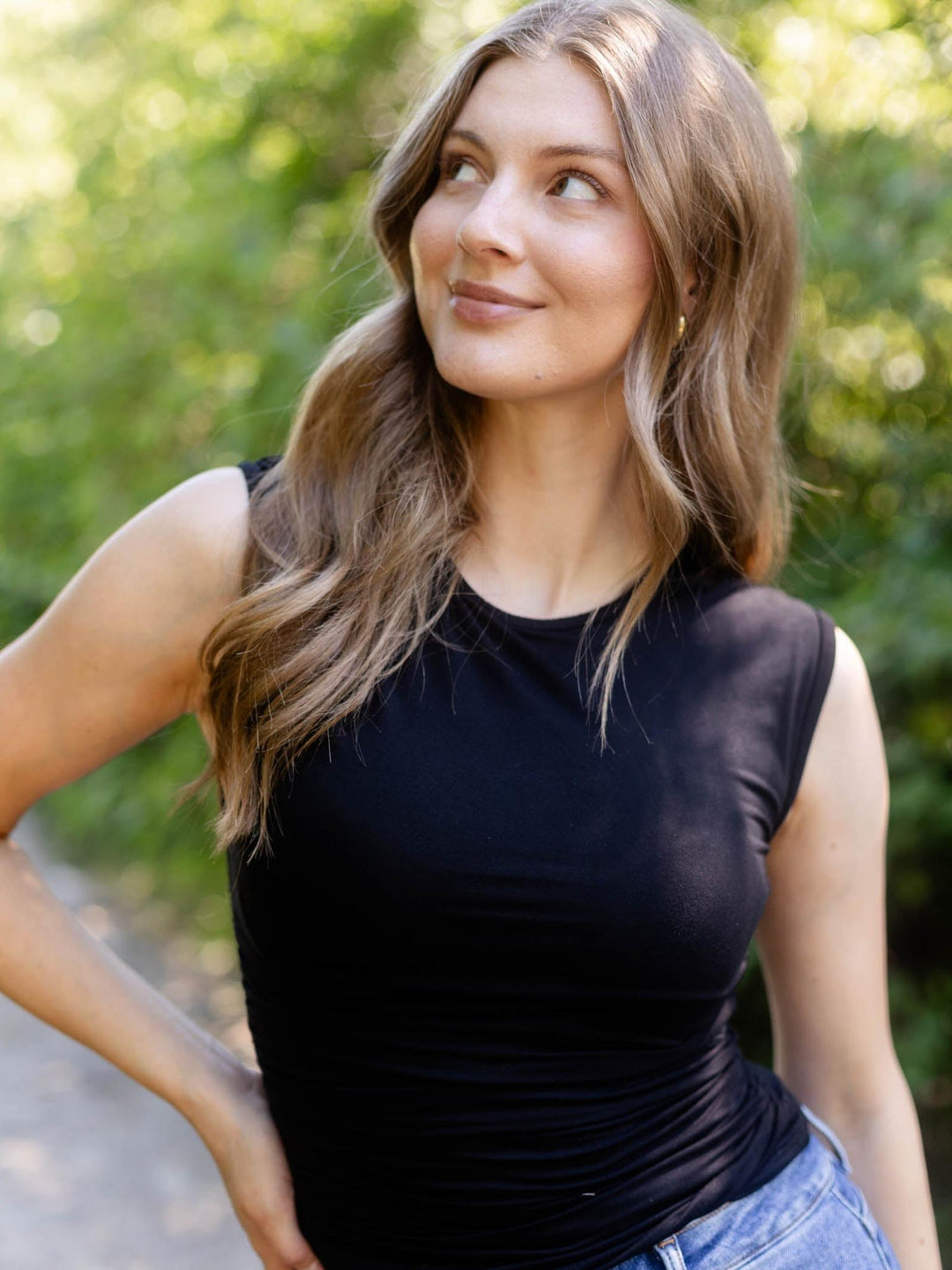 Ruched Tank Top