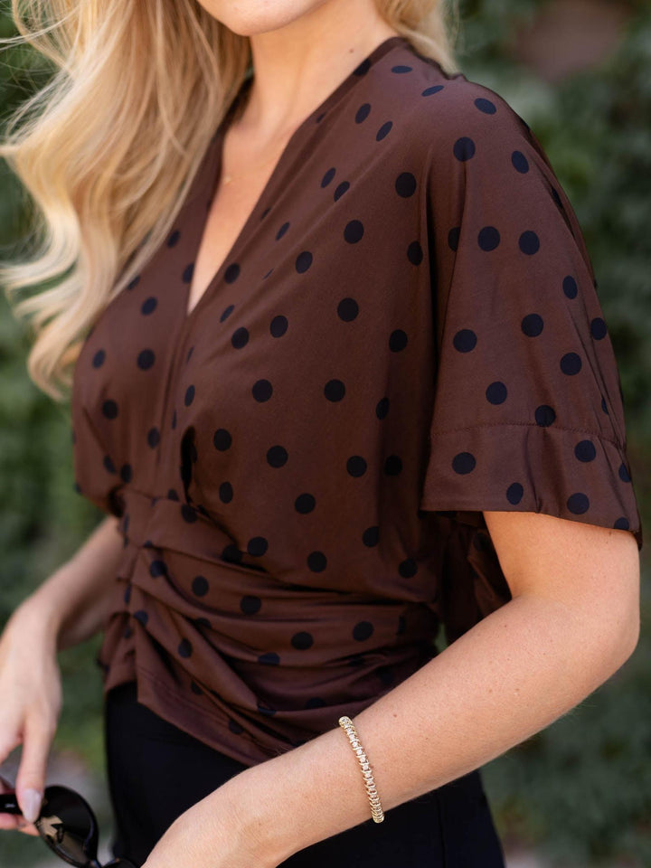 brown top