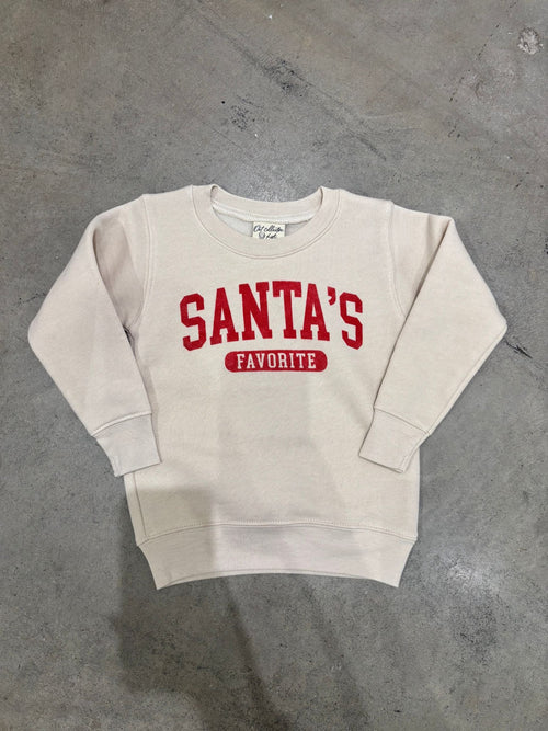 santas favorite sweatshirt