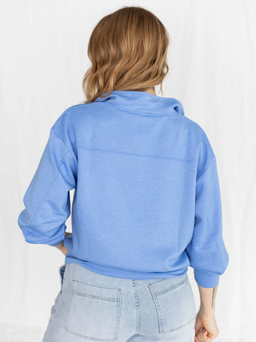 Scuba Half Zip Pullover Sweatshirt