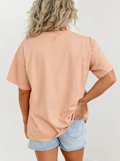 cocktail sparkle graphic tee