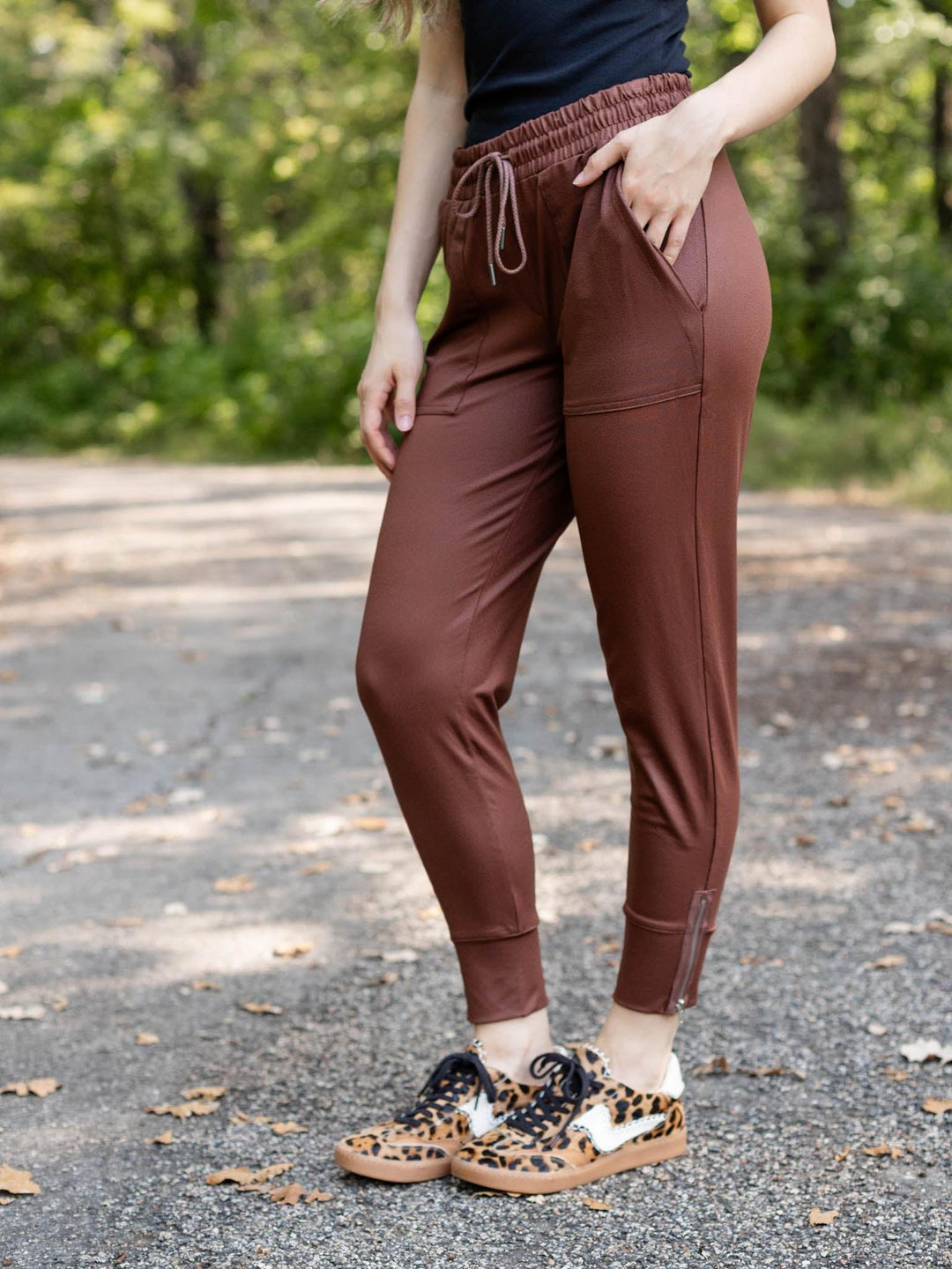 Six Fifty Zip Bottom Vegan JoggerNon - Denim bottoms