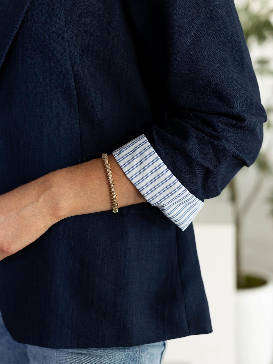 navy blue blazer