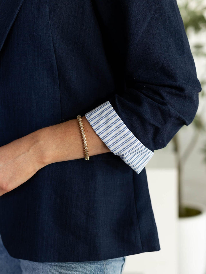 navy blue blazer