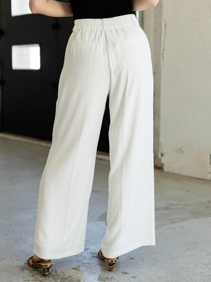 Skies Are Blue High Waisted Trouser Pant