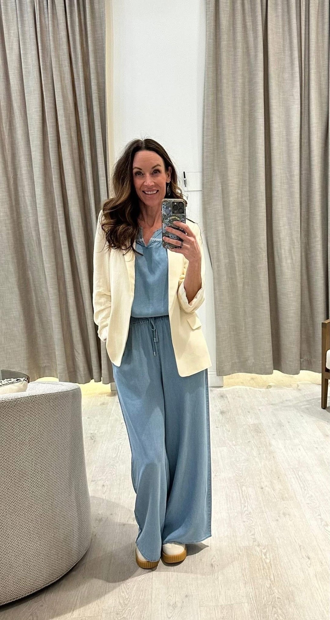 Skies Are Blue Washed Tencel Pant