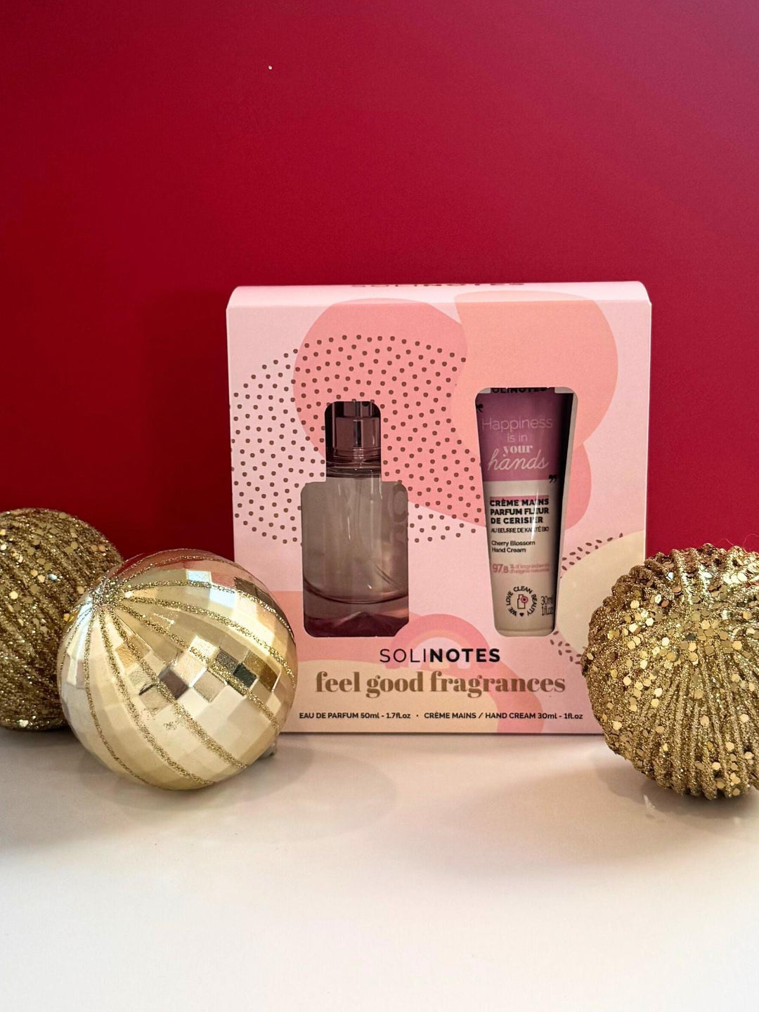 hand cream and perfume gift set