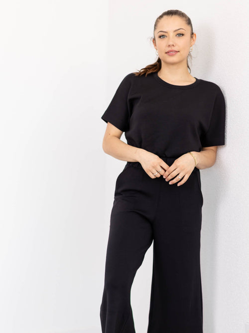 SPANX Air Essentials Crop Wide Leg JumpsuitJumpsuits