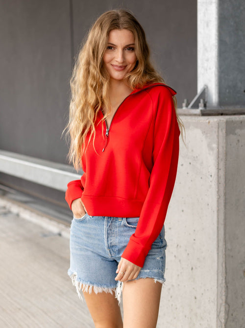 Spanx Air Essentials Half ZipFleece