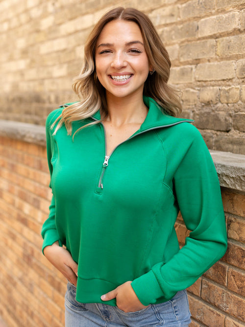 Spanx Air Essentials Half Zip