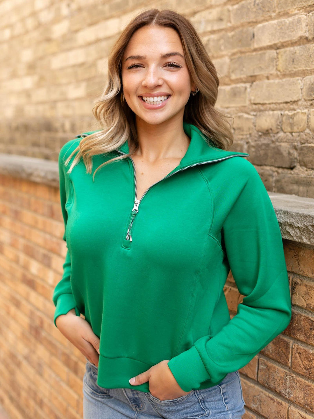 Spanx Air Essentials Half Zip
