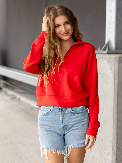 Spanx Air Essentials Half ZipFleece