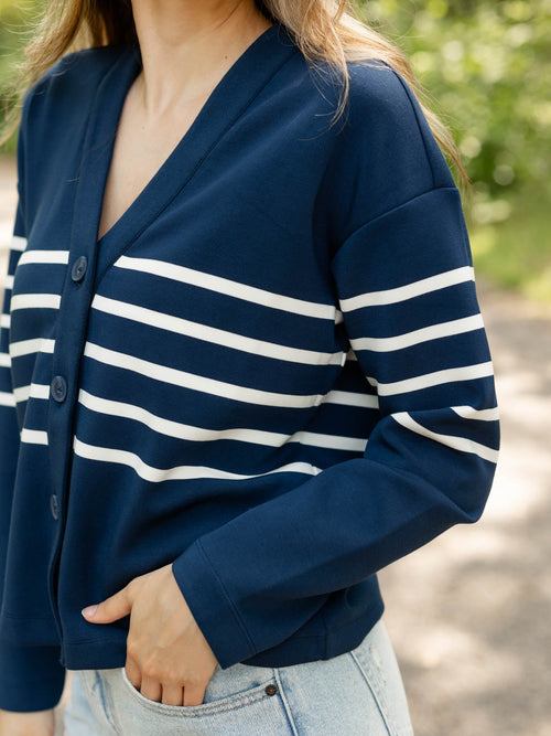 SPANX Air Essentials Stripe CardiganCardigans