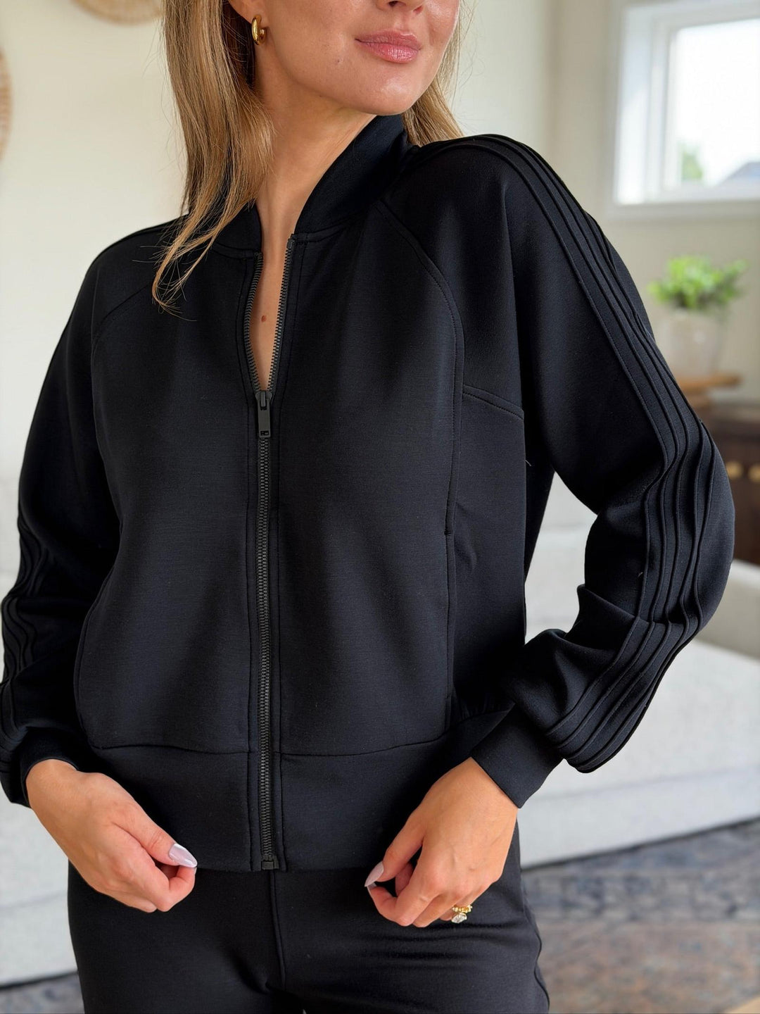 SPANX AirEssentials Pintuck Track Jacket