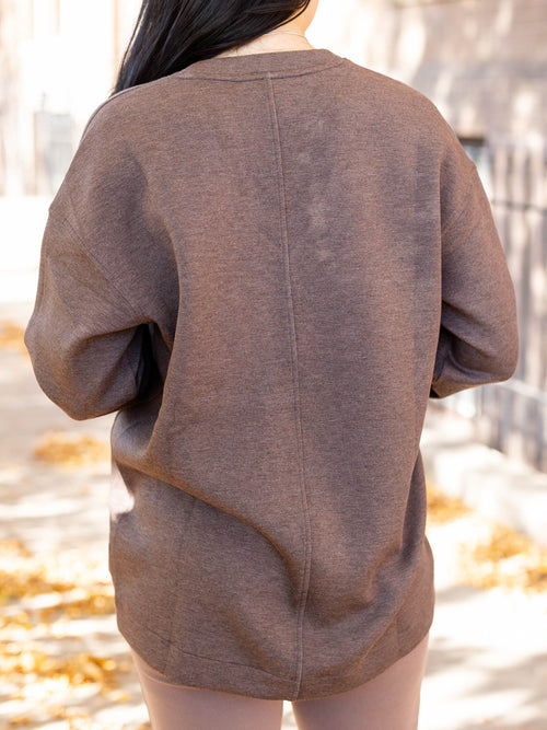 SPANX Brushed Air Essentials TunicFleece