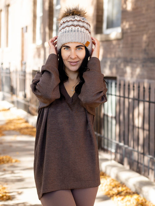 SPANX Brushed Air Essentials TunicFleece