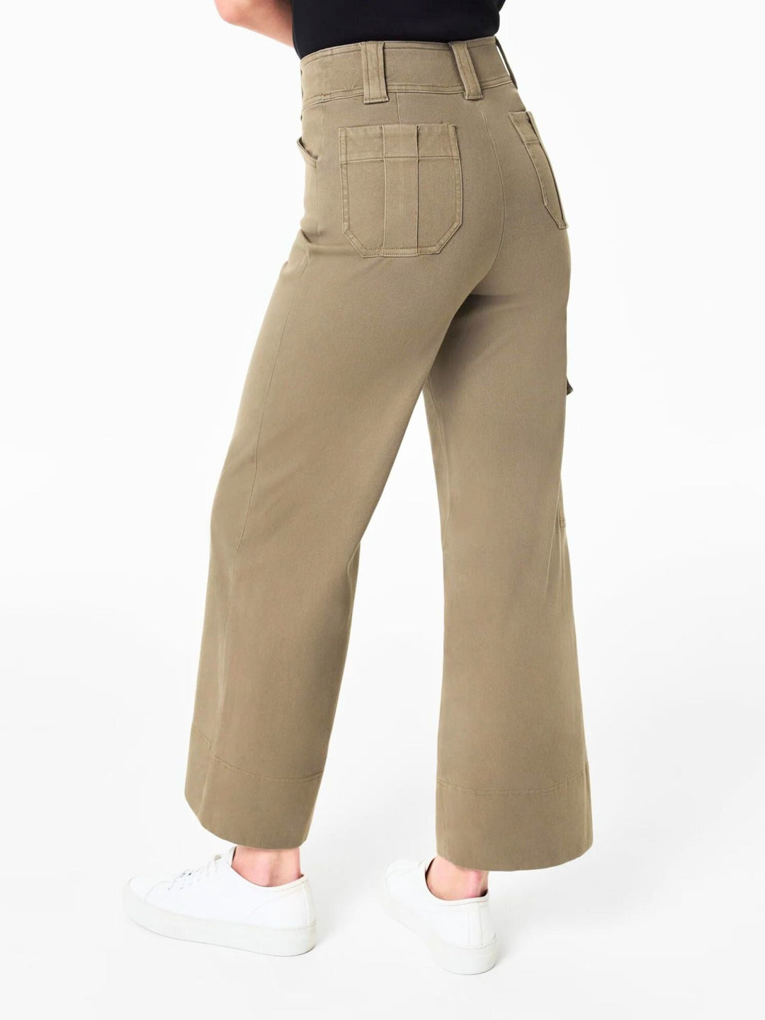 SPANX Stretch Twill Cropped TrouserNon-Denim bottoms