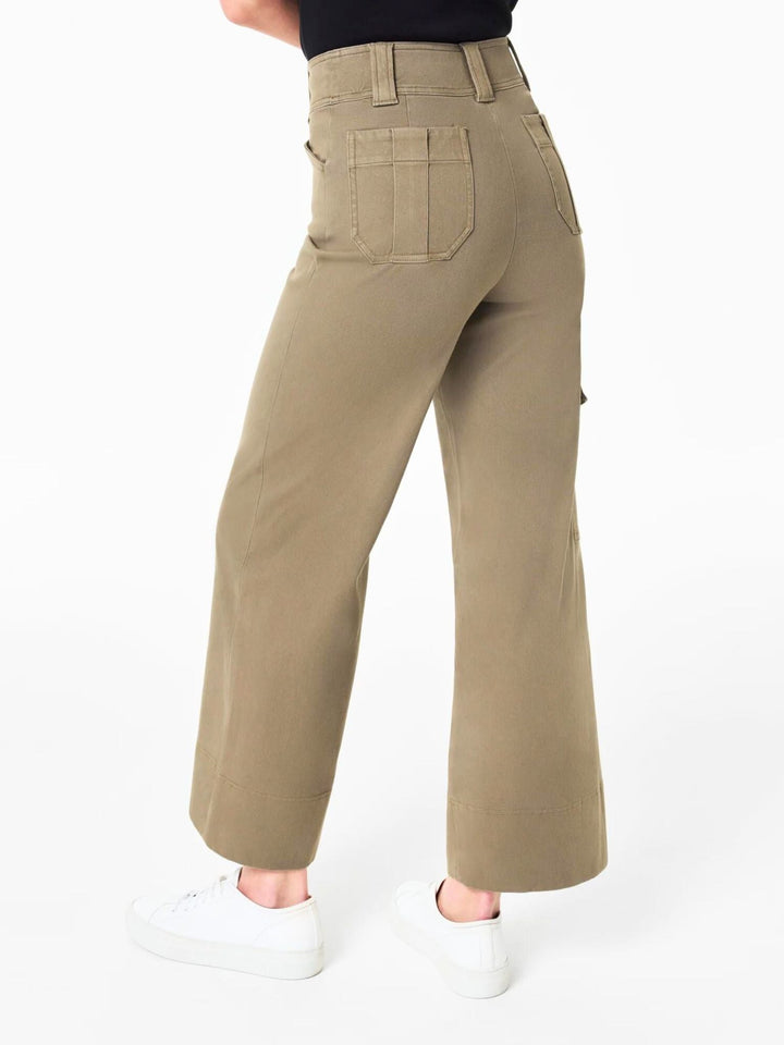 SPANX Stretch Twill Cropped TrouserNon-Denim bottoms