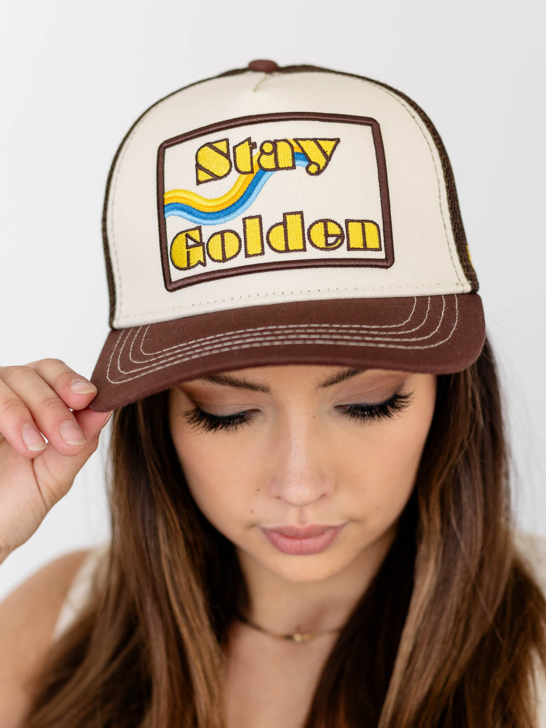 Stay Golden Trucker HatHats