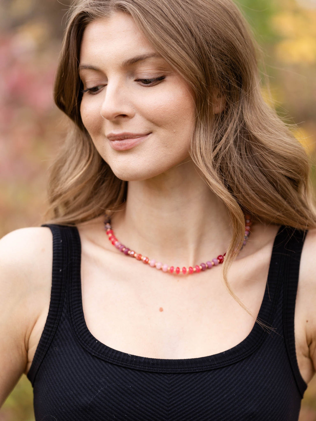Stella Small Beaded Necklace