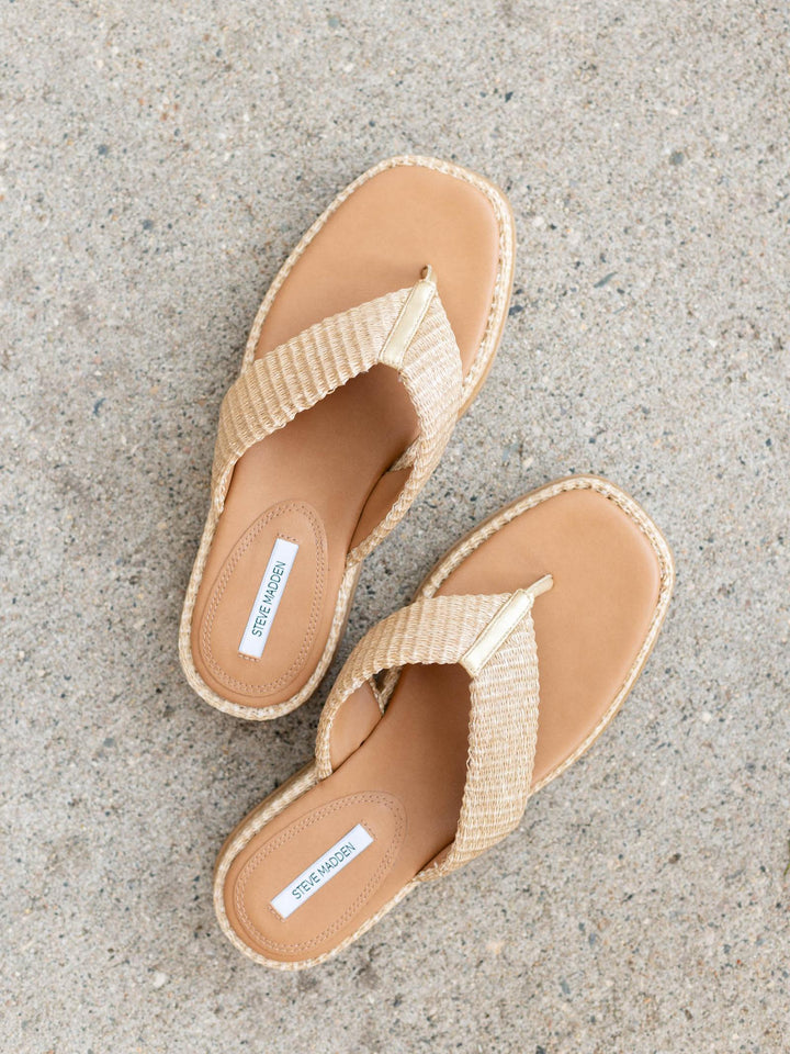 platform thong sandal