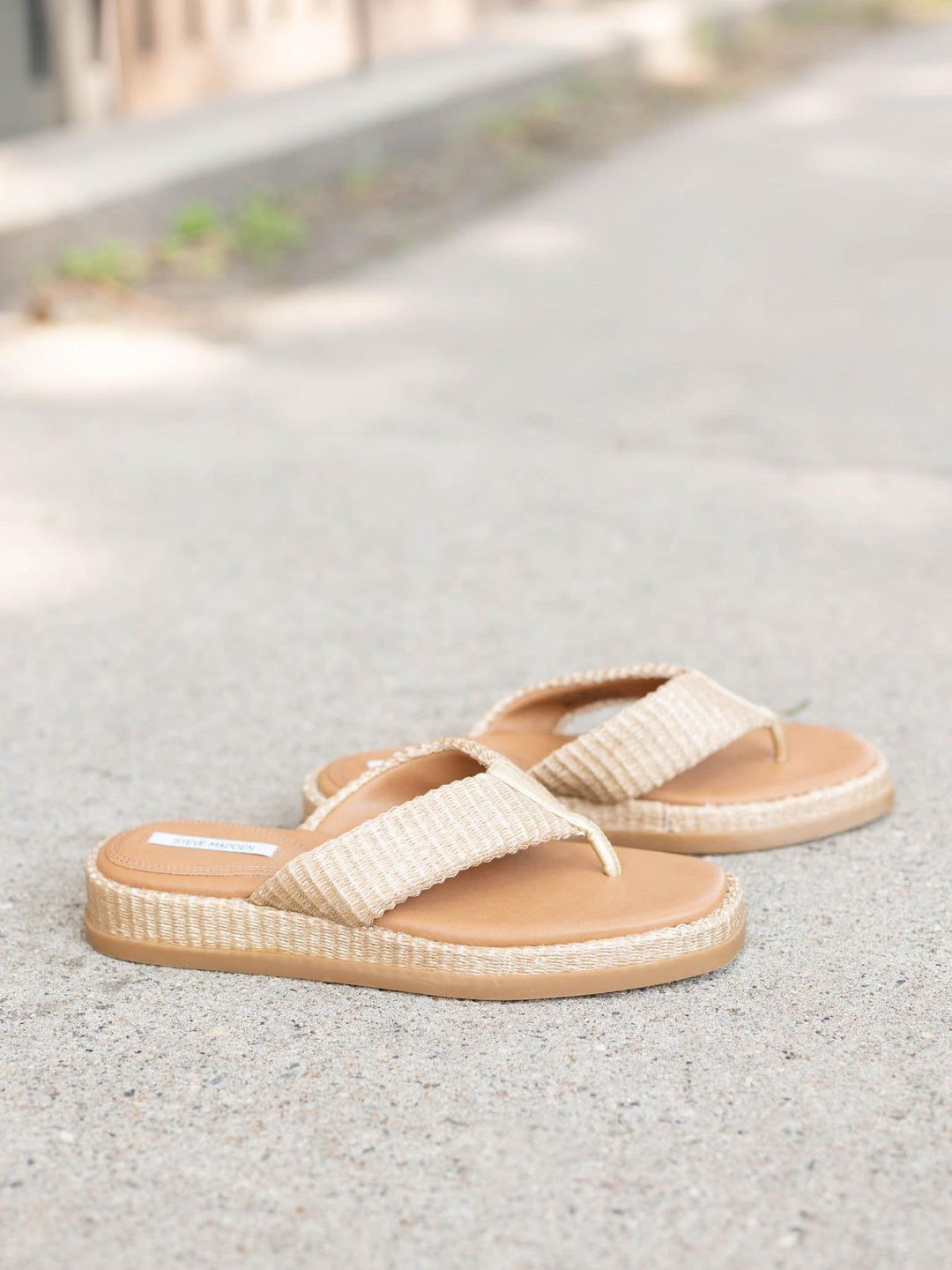 platform thong sandal