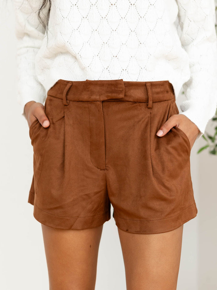 Steve Madden Imelda Faux Suede Short