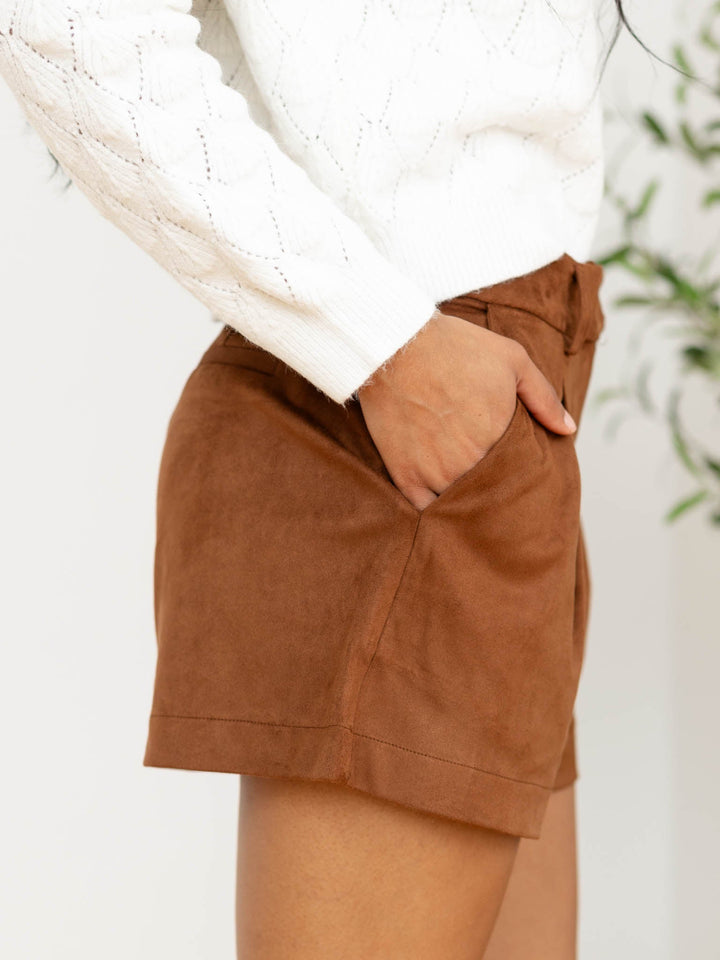 Steve Madden Imelda Faux Suede Short