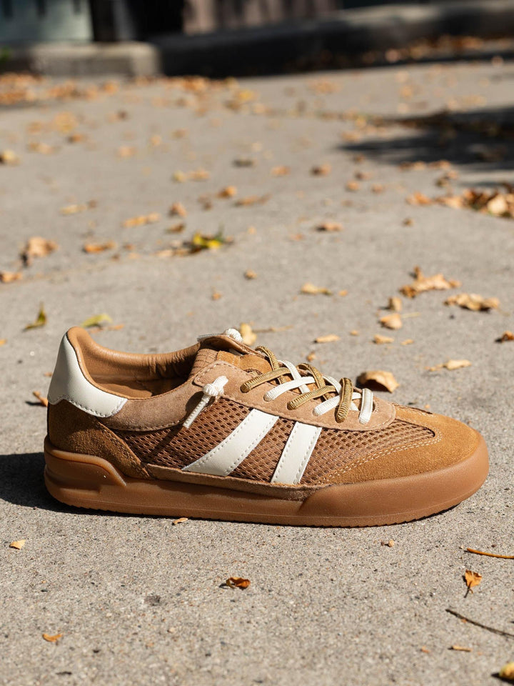 fall tan sneaker