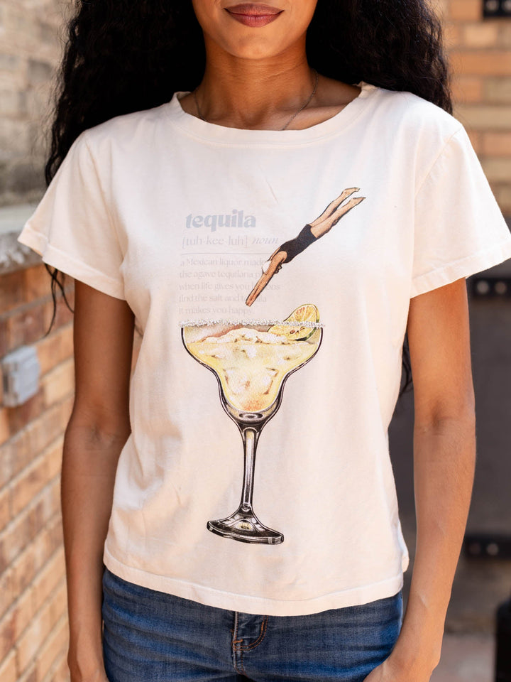 tequila glitz graphic tee