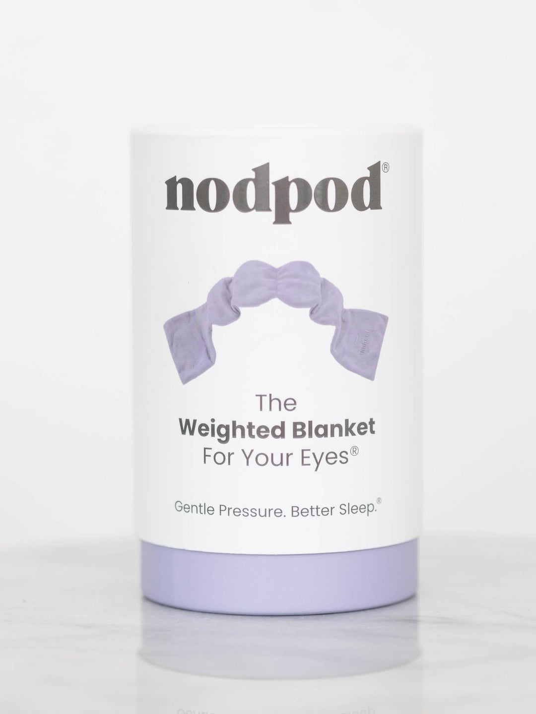 purple weighted sleep mask