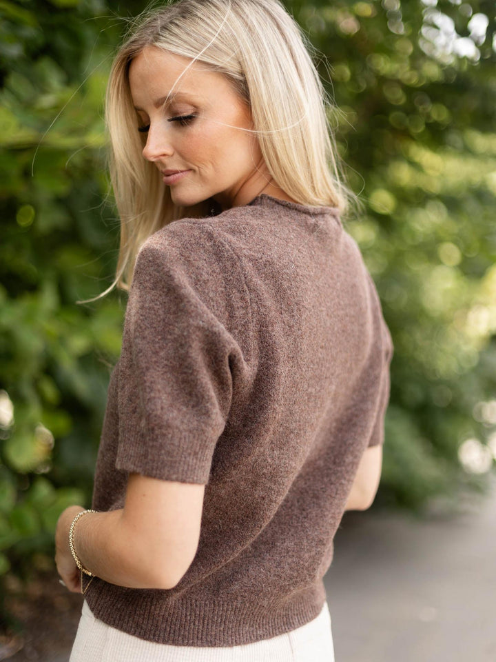 The Short Sleeve Sweater Top