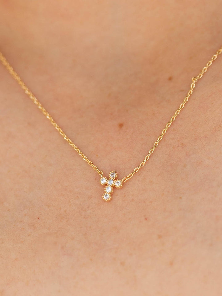 gold necklace