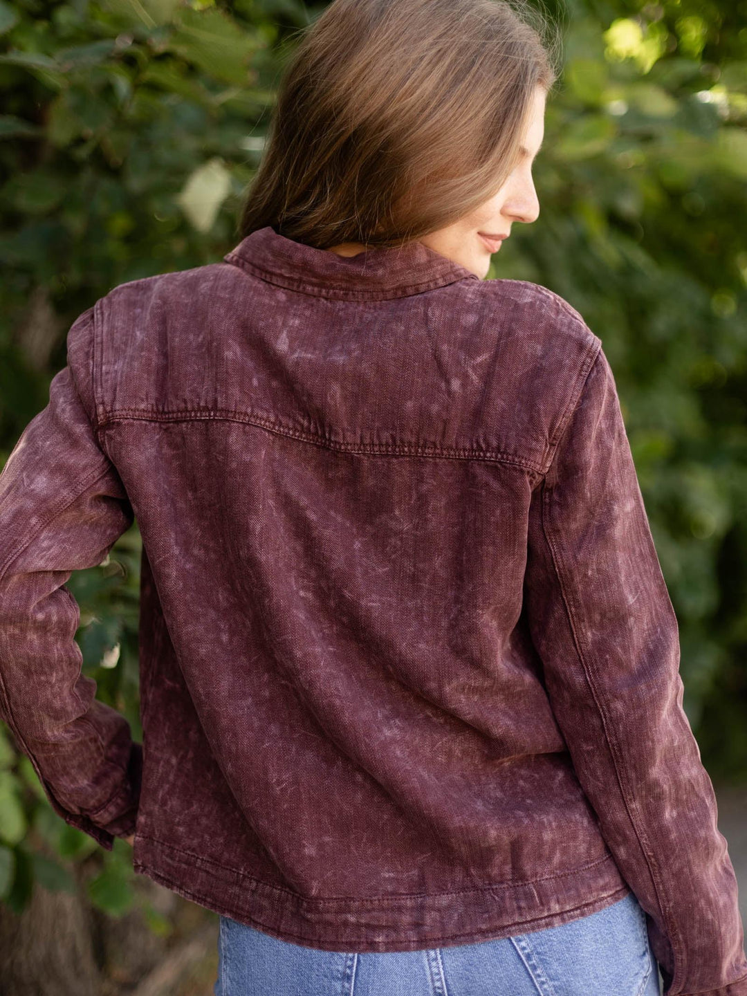 acid washed jacket