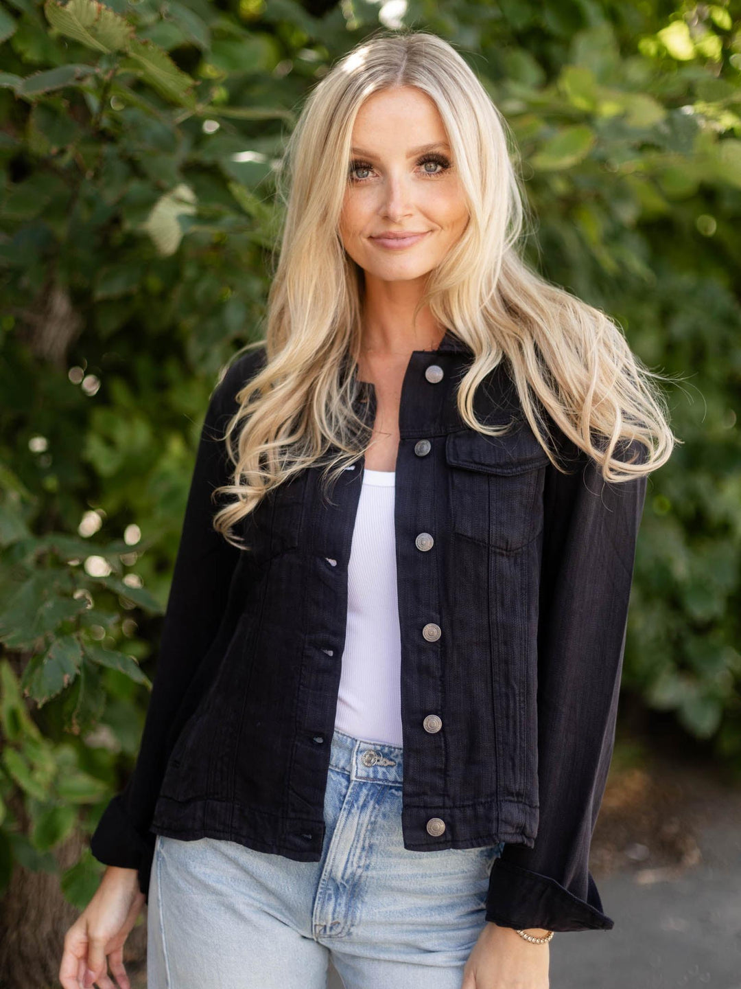 grey jacket