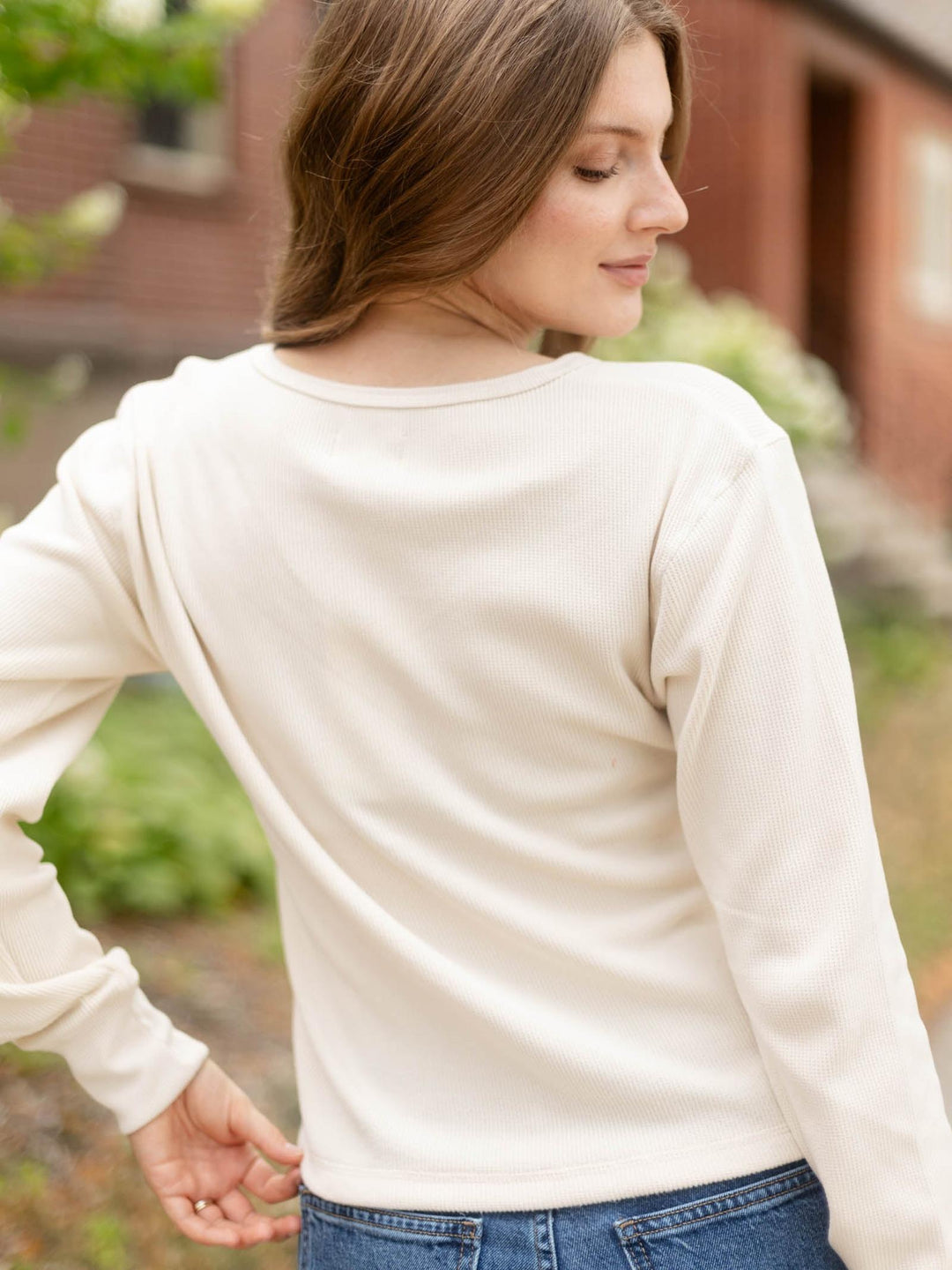 waffle knit 