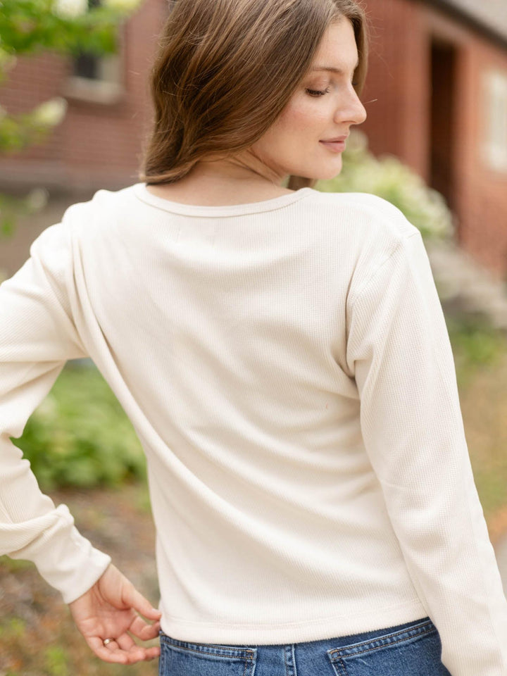 waffle knit 