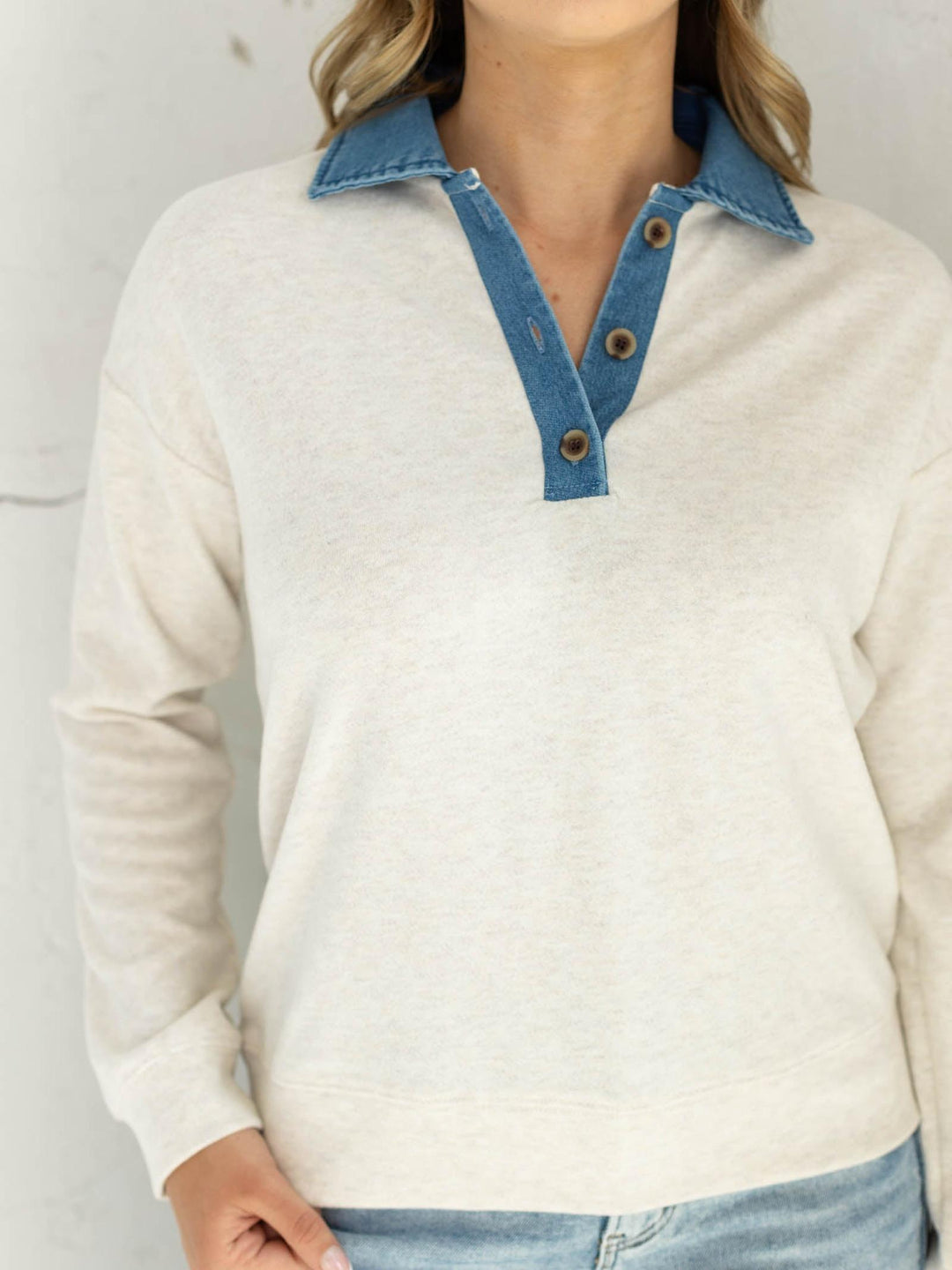 Thread &amp; Supply Crest Pullover
