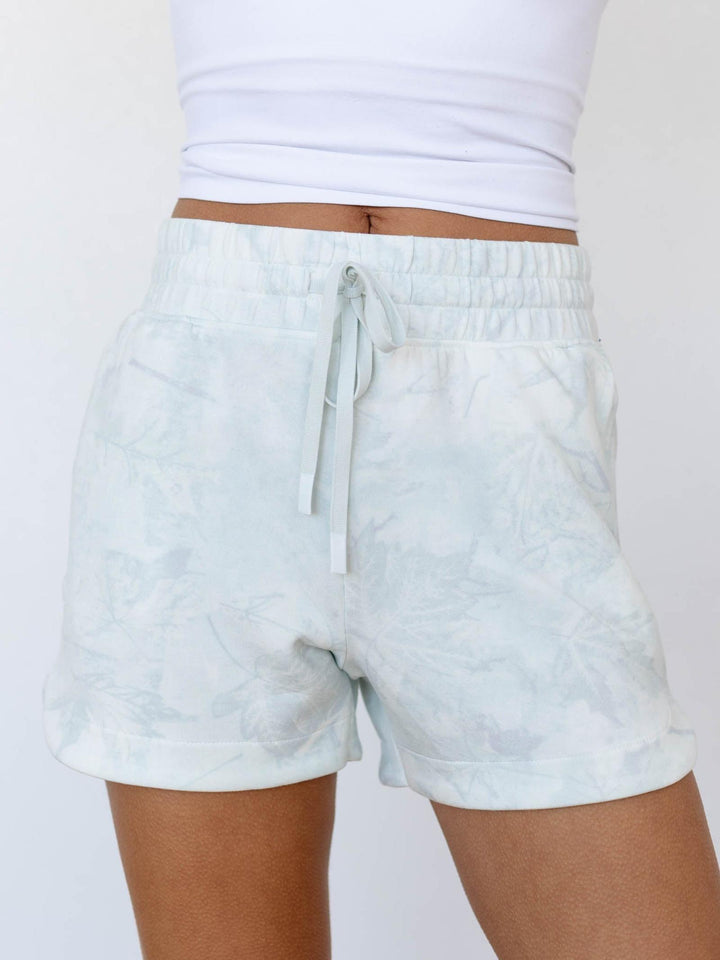 baby blue camo shorts