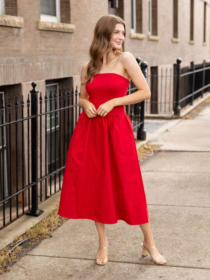 Tube Top Maxi Dress