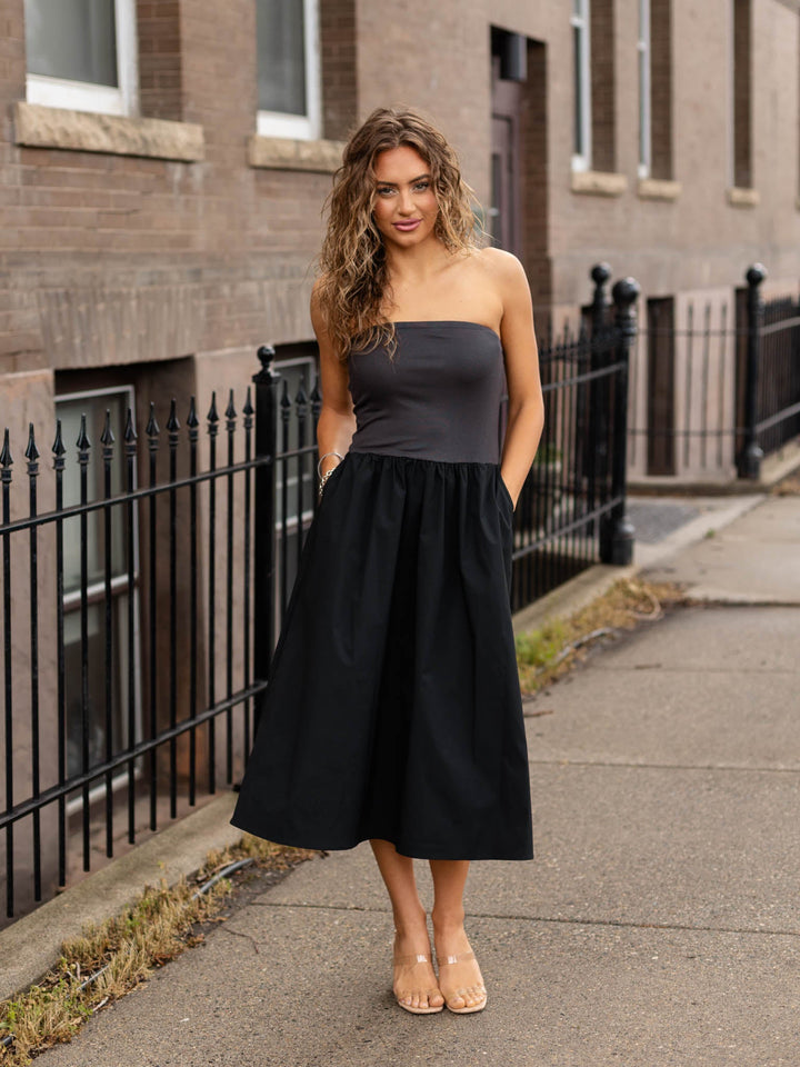 Tube Top Maxi Dress