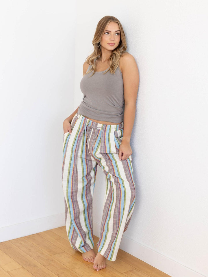 washed grey brown ribbed tank